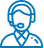 icon operator blue